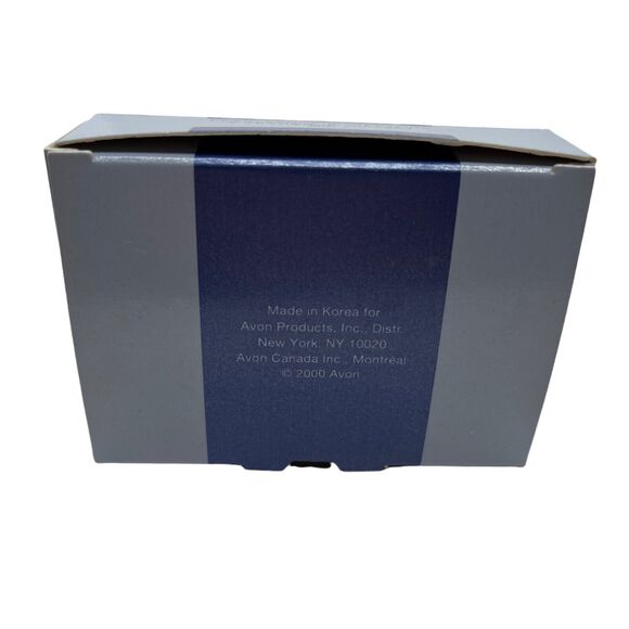 Avon Pearlesque Silver Tone Teardrop Necklace Earring Gift Set in Box Clip 2000 - Picture 3 of 14